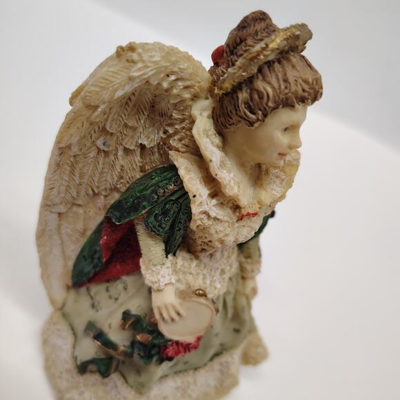 Angel Figuring Vintage 90s Approx 5" "Music and Grace Crimson" Red United Design - Picture 3 of 10